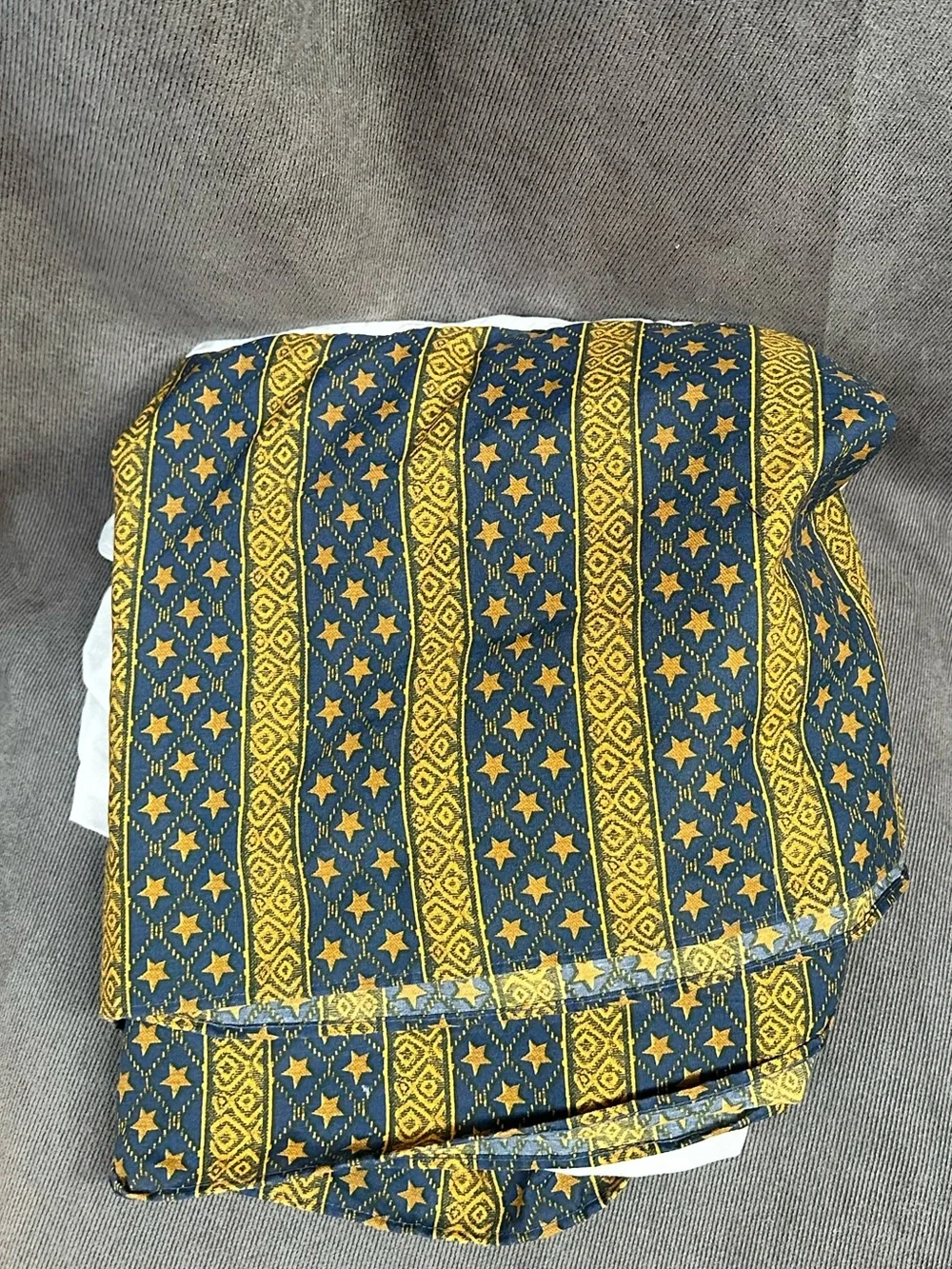 Vtg 90s Celestial Westpoint Stevens Bed Skirt King Whimsy Goth Dust Ruffle